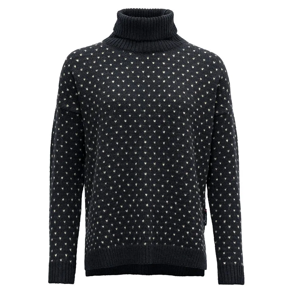 

Свитер DEVOLD OF NORWAY Sørisen Wool High Neck, черный