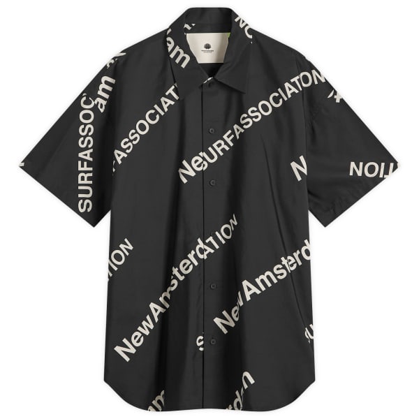 

Футболка с логотипом New Amsterdam Surf Association, черный