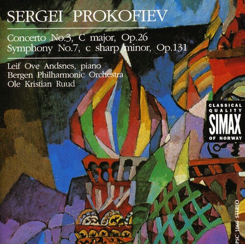 

CD диск Prokofiev / Andsnes / Bgpo / Ruud: Piano Concerto 3 / Symphony 7