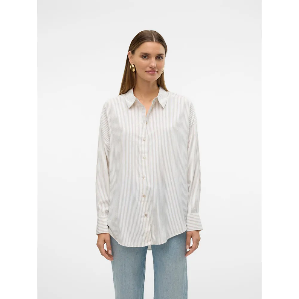 

Рубашка Vero Moda Nora Oversize, белый