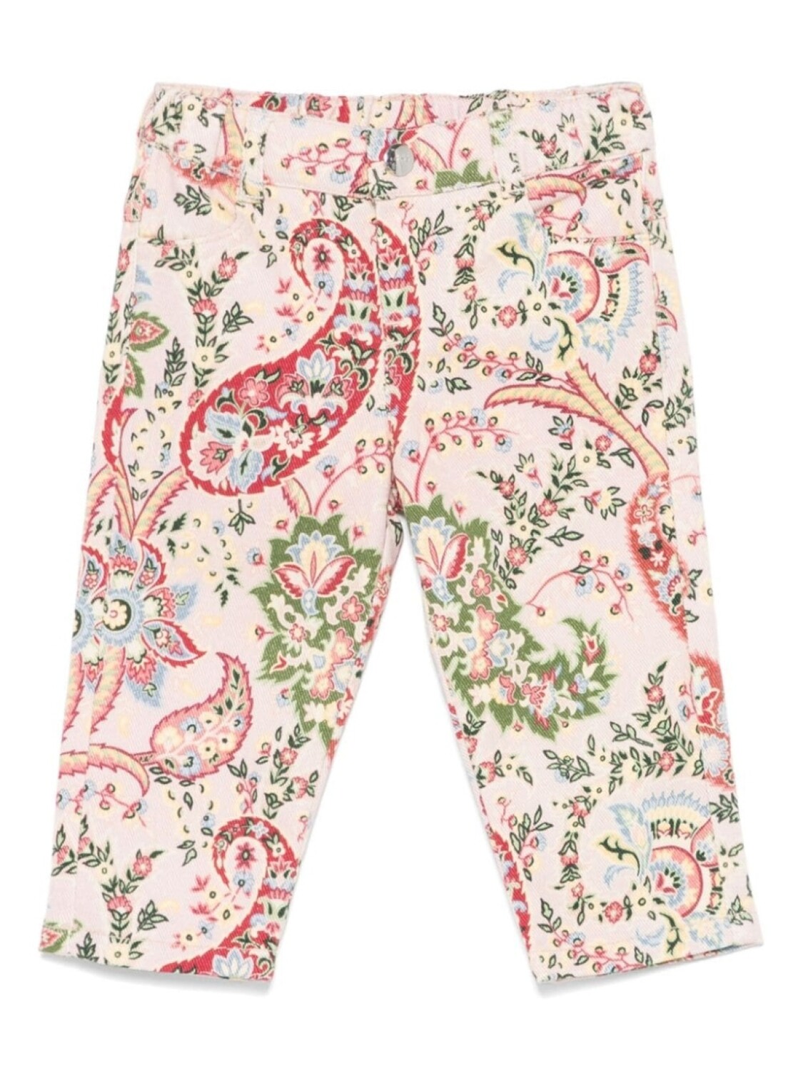

ETRO KIDS брюки с узором пейсли, розовый