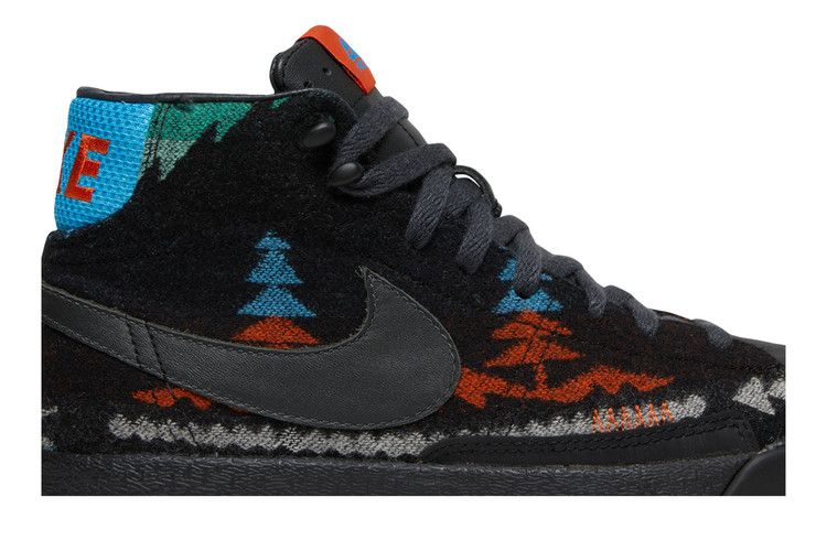 Кроссовки Nike Air Blazer ACG Mid Le, Pendleton — фото 2