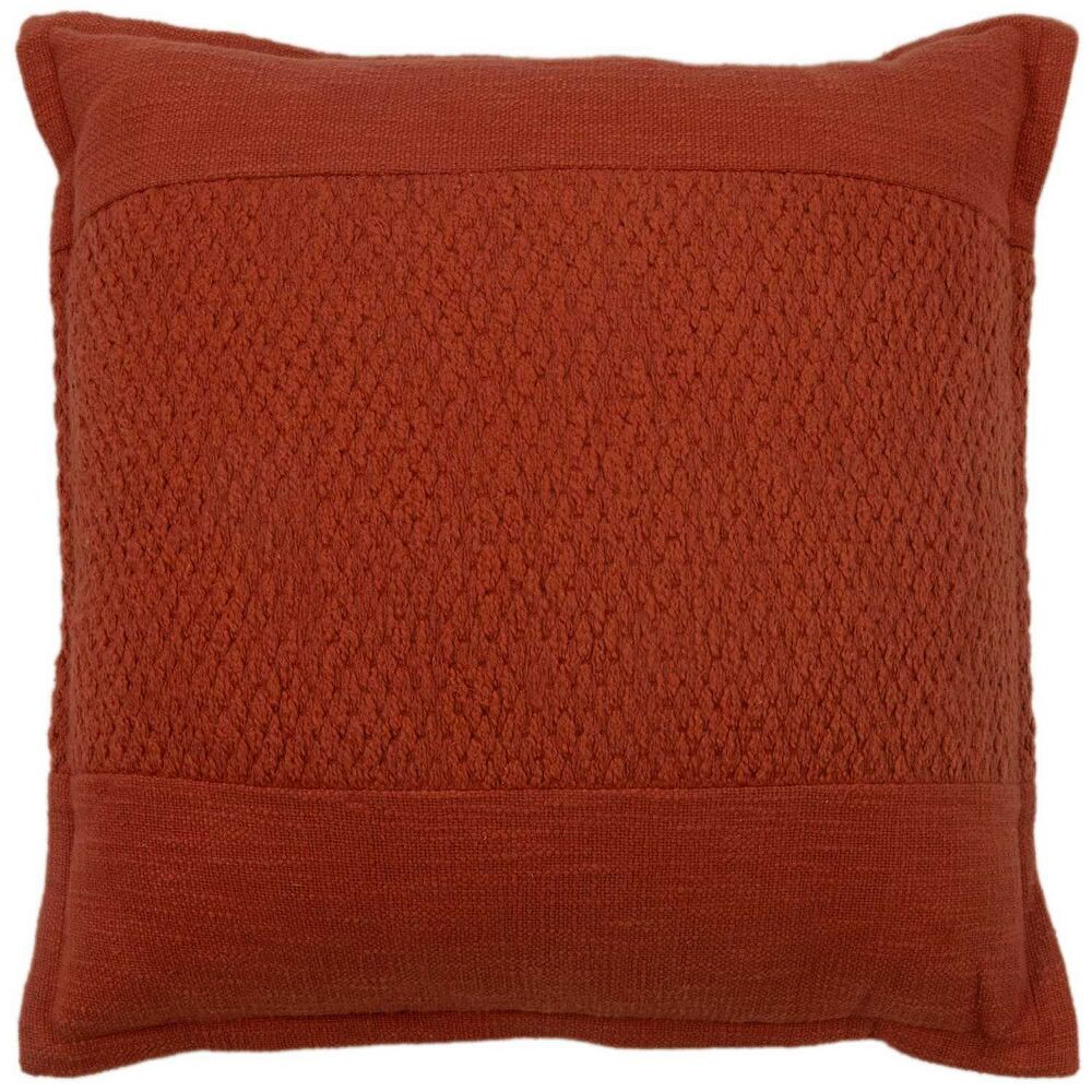 

Декоративная подушка Rizzy Home Cleo, цвет Terracotta