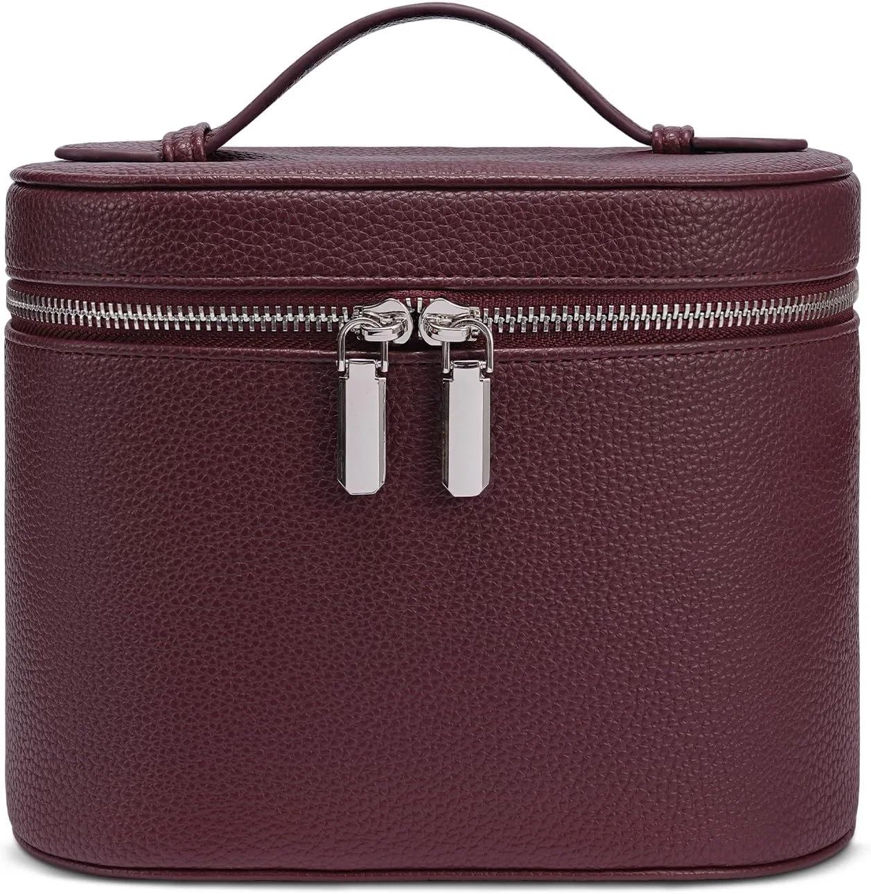 Женская дорожная косметичка из искусственной кожи с отделениями Honitty, Wine Red