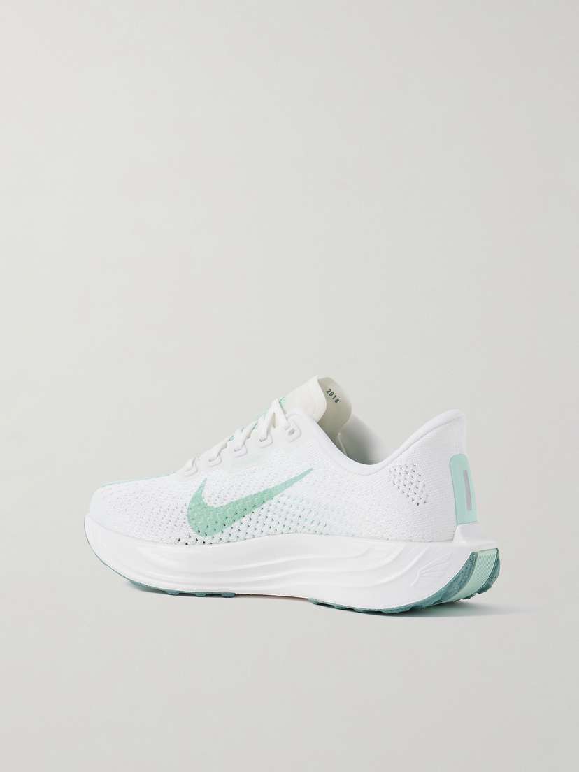 Кроссовки Pegasus plus Flyknit с резиновой отделкой Nike, зеленый — фото 3