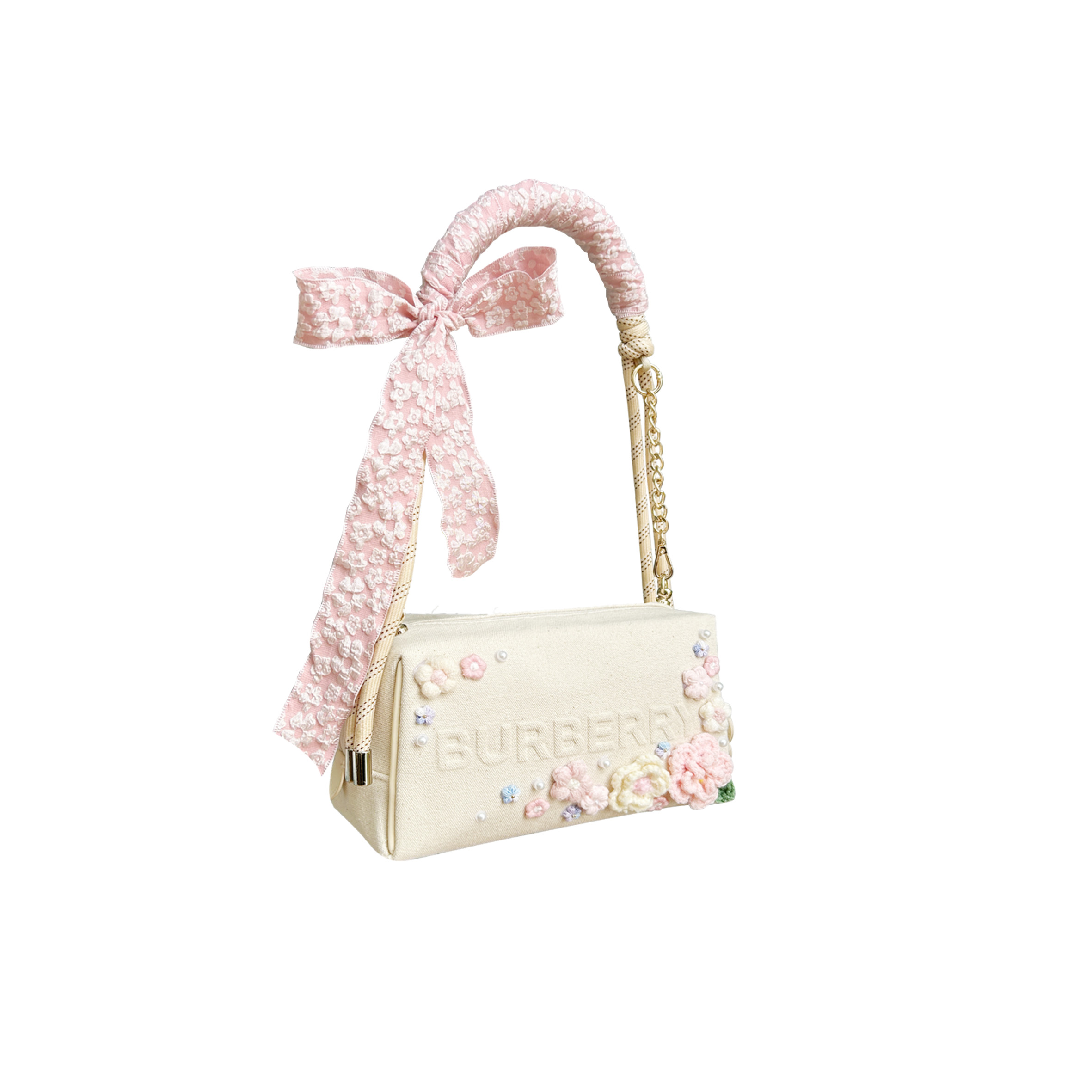 Косметички и туалетные сумки для женщин Burberry, camellia love letter — фото 2