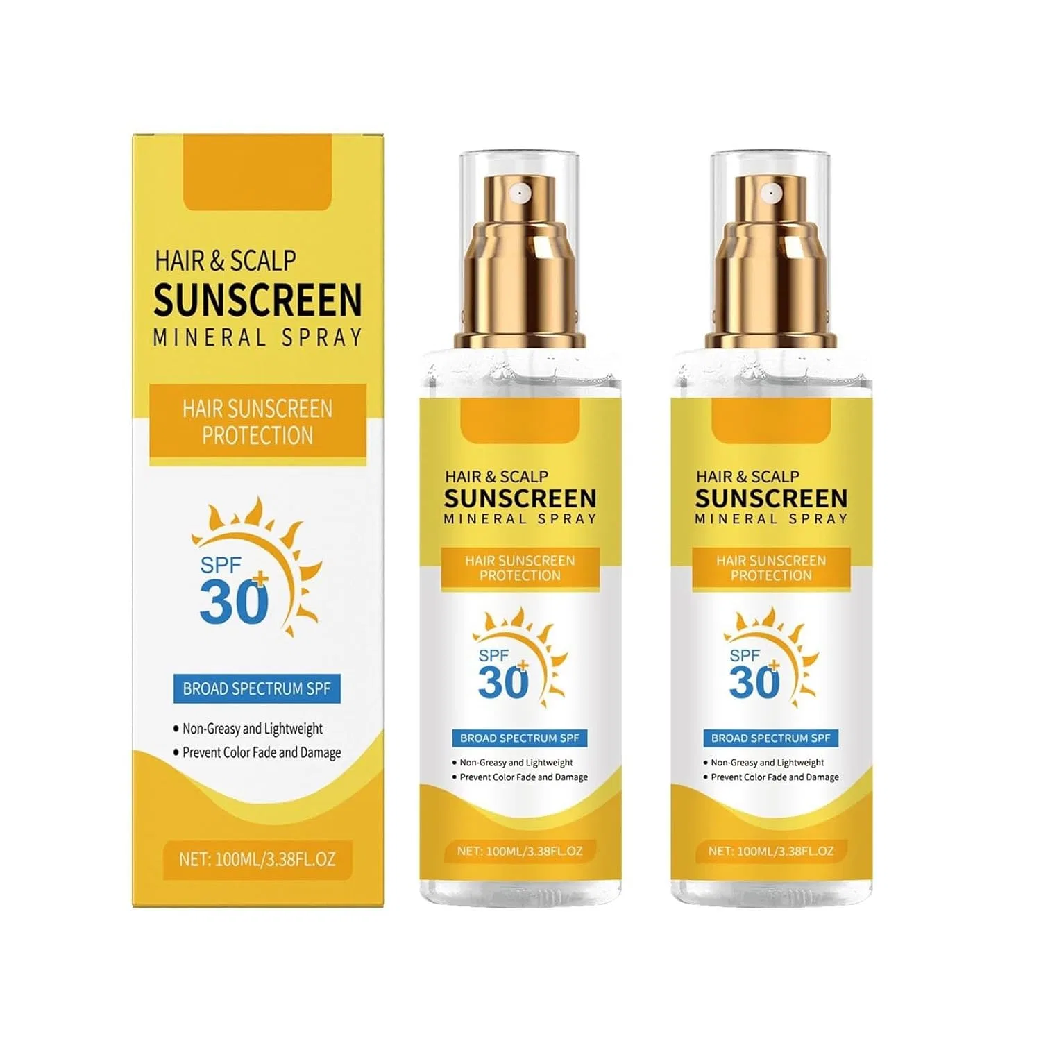 Спрей для защиты волос и кожи головы от солнца SPF 30+ Generisch
