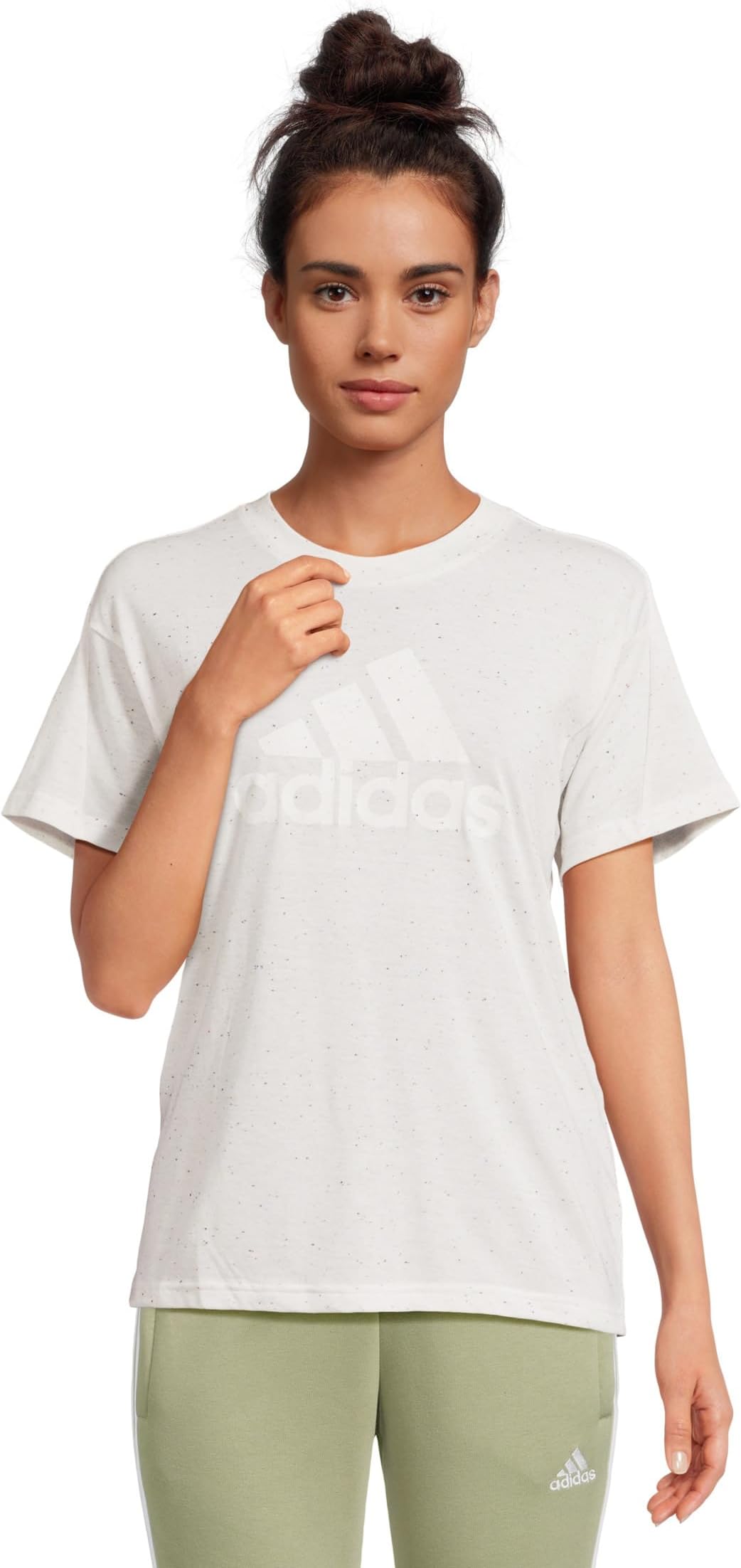 

Футболка adidas Future Icons Winners 3.0 Tee, цвет White Melange/White