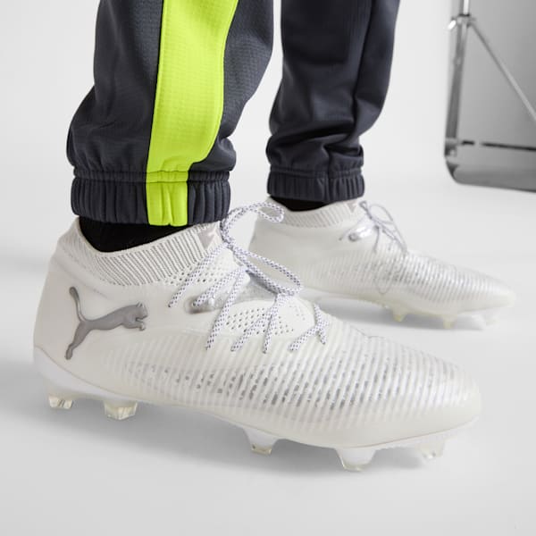 Бутсы для игры в футбол на твердом грунте для мужчин Future 8 Ultimate Puma, белый — фото 2