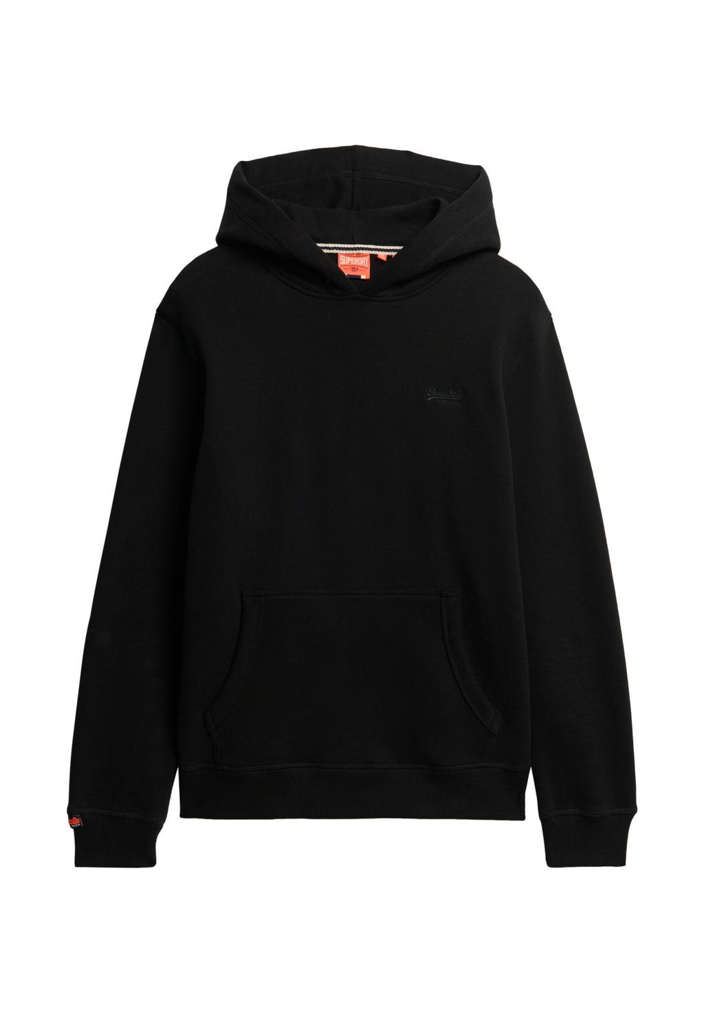 Толстовка с капюшоном ESSENTIAL LOGO Superdry, черный — фото 4