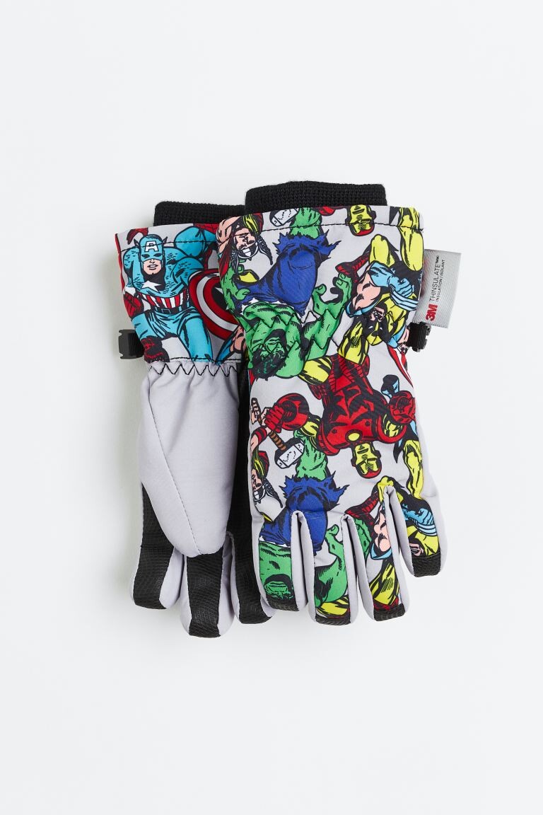 

Водоотталкивающие лыжные перчатки H&M