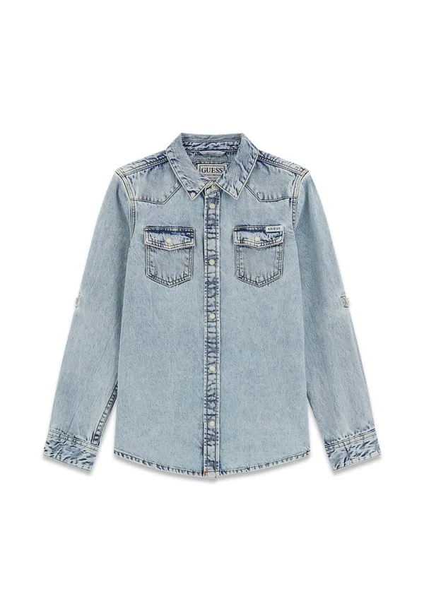 Рубашка Guess, Himmelblau