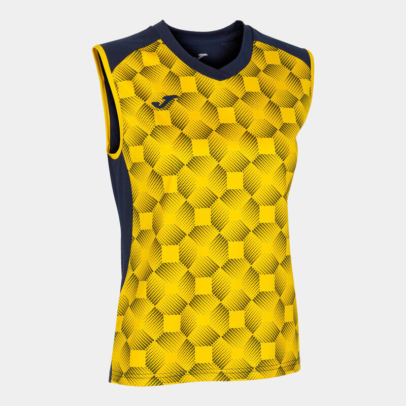

Майка Joma, цвет navyblau/gelb/navyblau