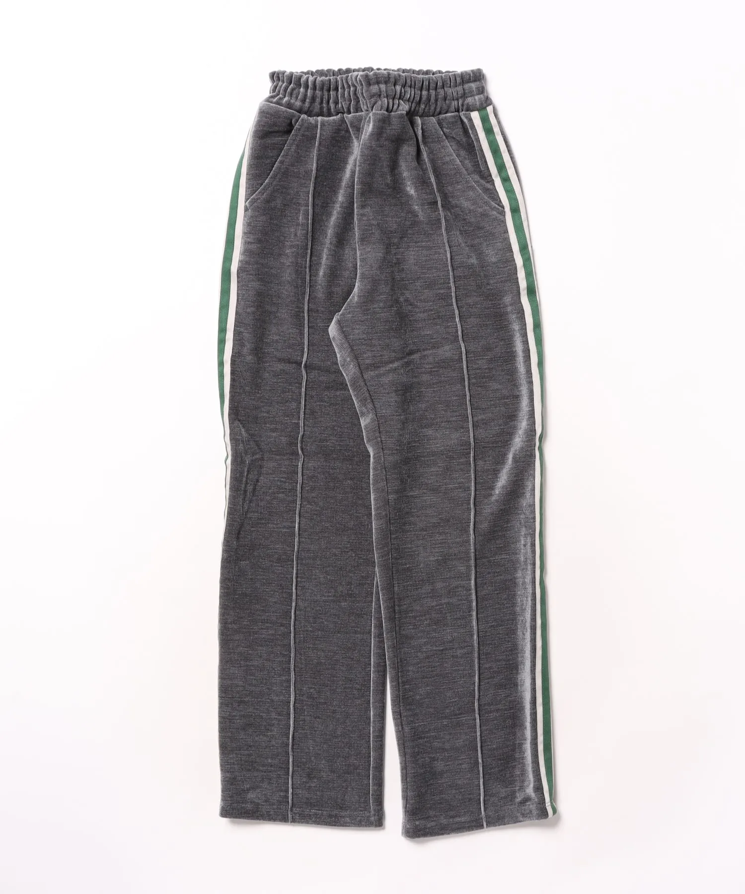 Детские штаны из стрейч-вельвета Hakka Kids Straight Siluet charcoal