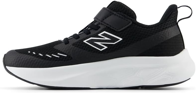 Детские кроссовки New Balance Fresh Foam 625 V1 на липучках, белый/черный — фото 2