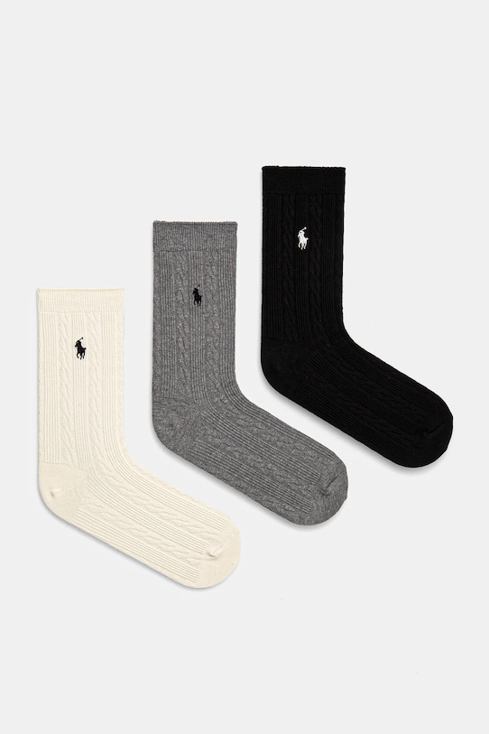 

Носки 3 пары Polo Ralph Lauren, черный
