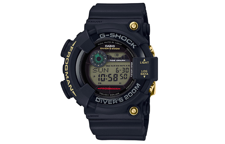 

Мужские черные часы GF-8235D-1 CASIO