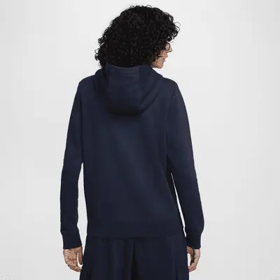Худи Nike Sportswear Club Fleece, цвет Obsidian/White — фото 3