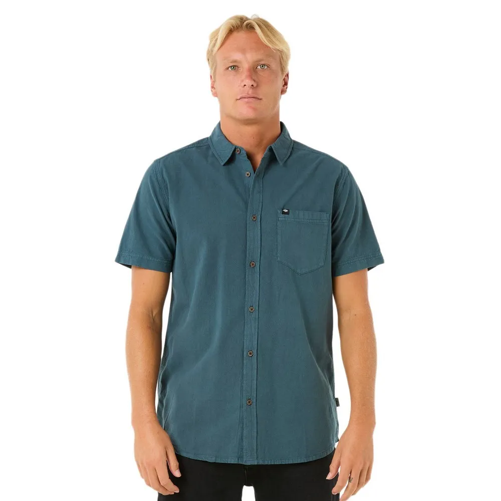 

Рубашка с коротким рукавом Rip Curl Classic Surf Washed, синий