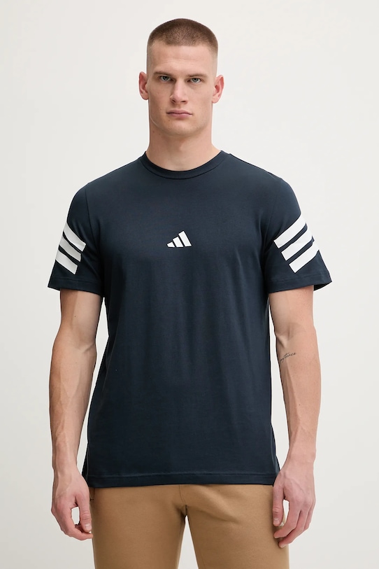 

Футболка хлопковая Essentials Adidas, темно-синий