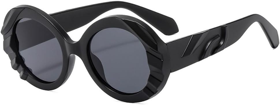 

Круглые солнцезащитные очки для женщин и мужчин, с поликарбонатными линзами, оправой в винтажном стиле, повседневные, для активного отдыха, с защитой от солнца UV400 LANGSER, C1