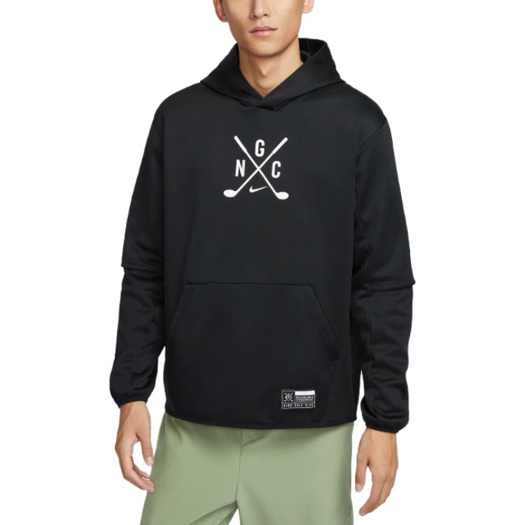 Толстовка с капюшоном для гольфа Men's Golf Nike, черный — фото 3