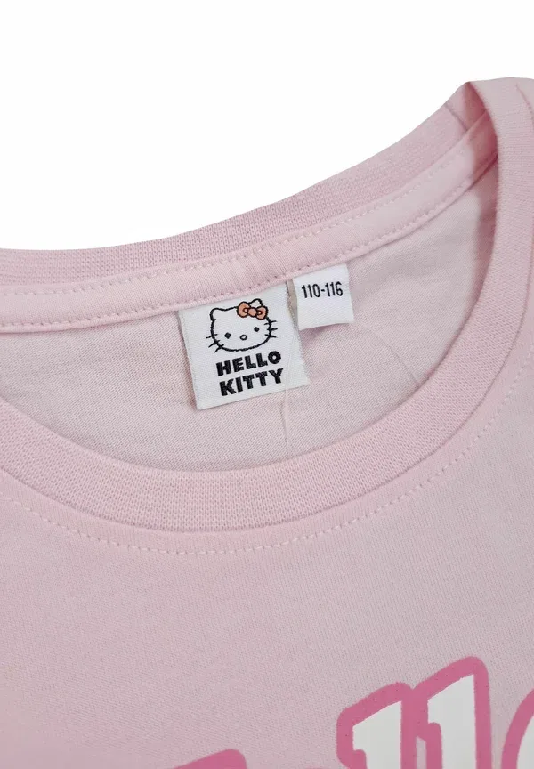 Футболка bike shirt oberteil kurzärmlig print t-shirt Hello Kitty, розовый — фото 4