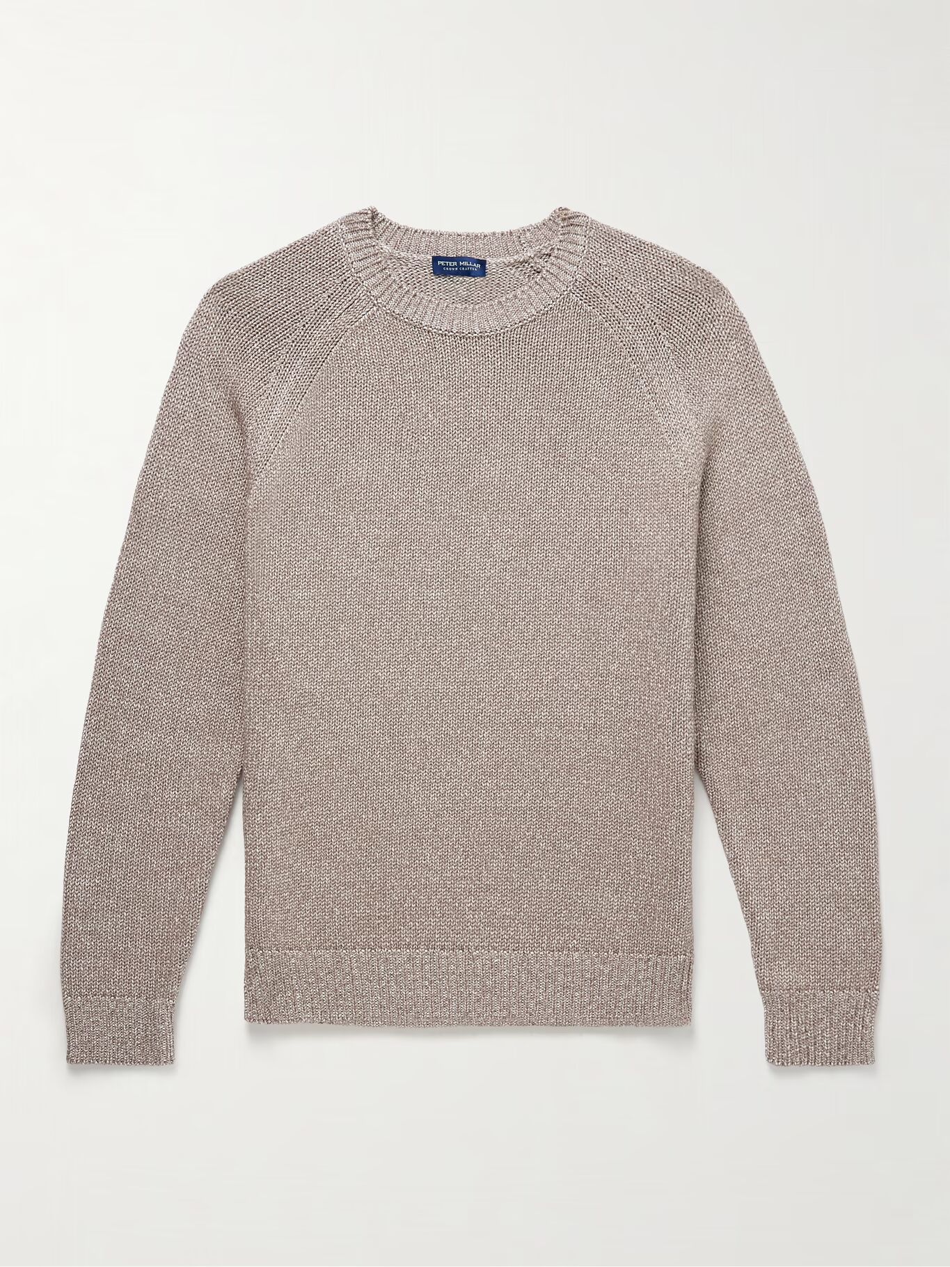 

Свитер из смеси хлопка Tilden PETER MILLAR, коричневый