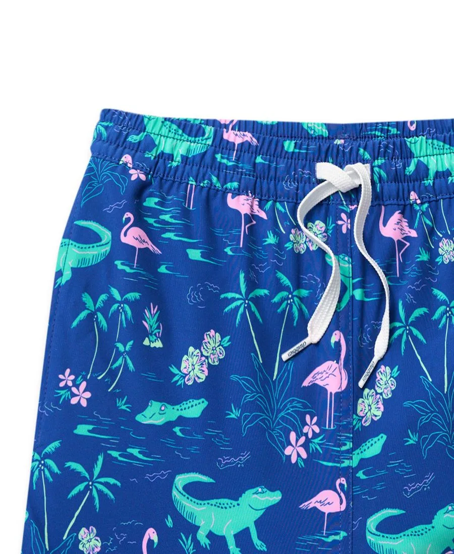 Плавки с подкладкой The Flock Parties для мальчиков 7-20 лет Chubbies, синий — фото 2