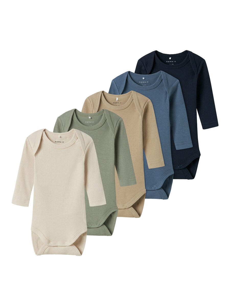 

Комбинезон NAME IT, цвет Beige/Camel/marine blue/Dark blue/Pastel green