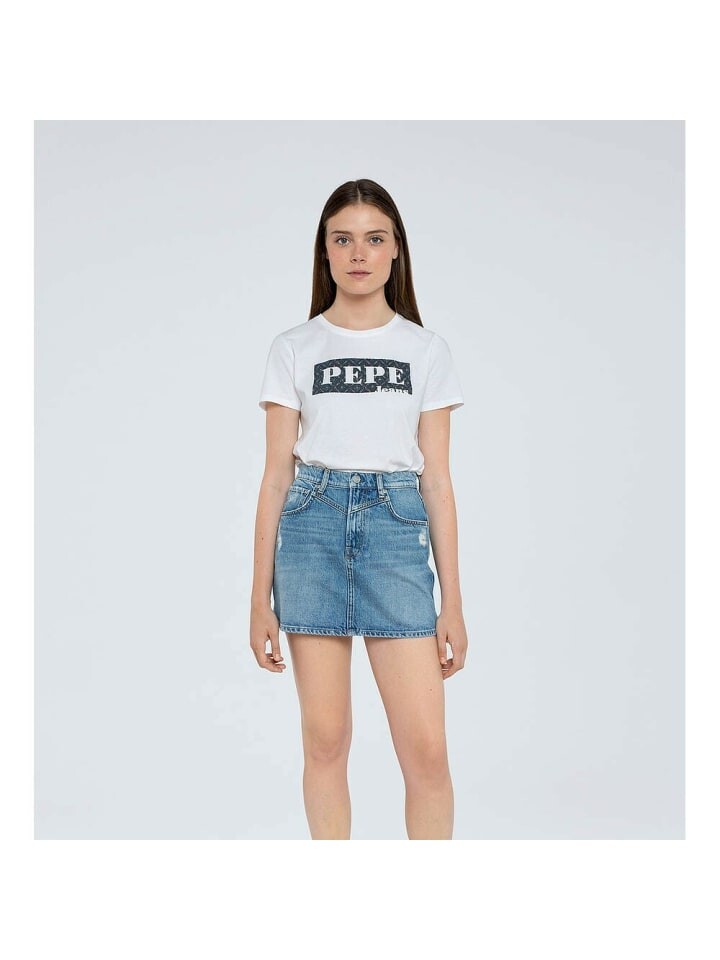 

Юбка до колена Pepe Jeans Rock, цвет Denim