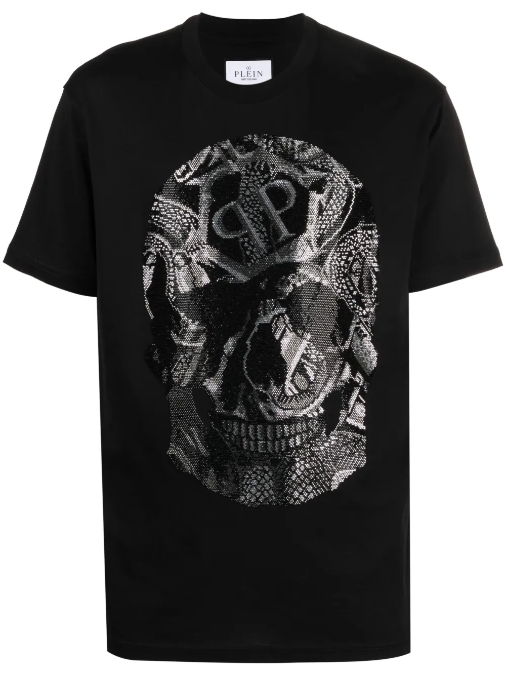 

Футболка SS Snake Philipp Plein, черный