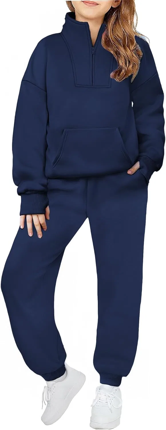 Детский спортивный костюм с флисом Zaclotre, Navy