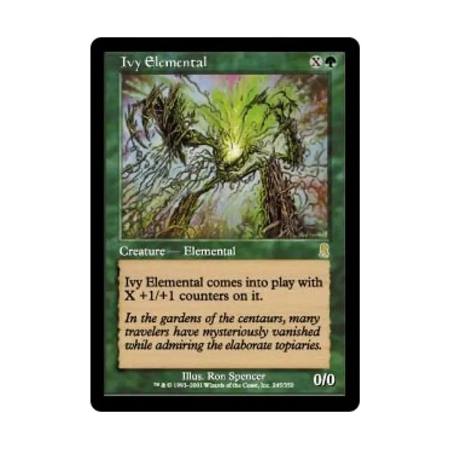 

CCG Элементаль плюща (клавиша R), MTG - Odyssey