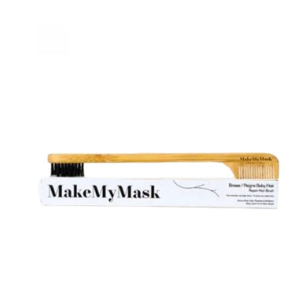 

Двойная расческа для укладки волос, 1 шт. Makemymask Baby hair