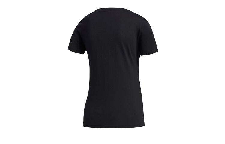 Футболка Adidas Alphabet Logo Printing Cotton Short Sleeve, черный — фото 3