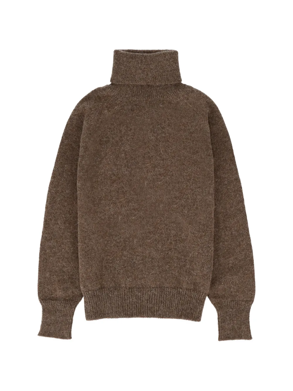 

Свитер с высоким воротником Piero Fortela, коричневый