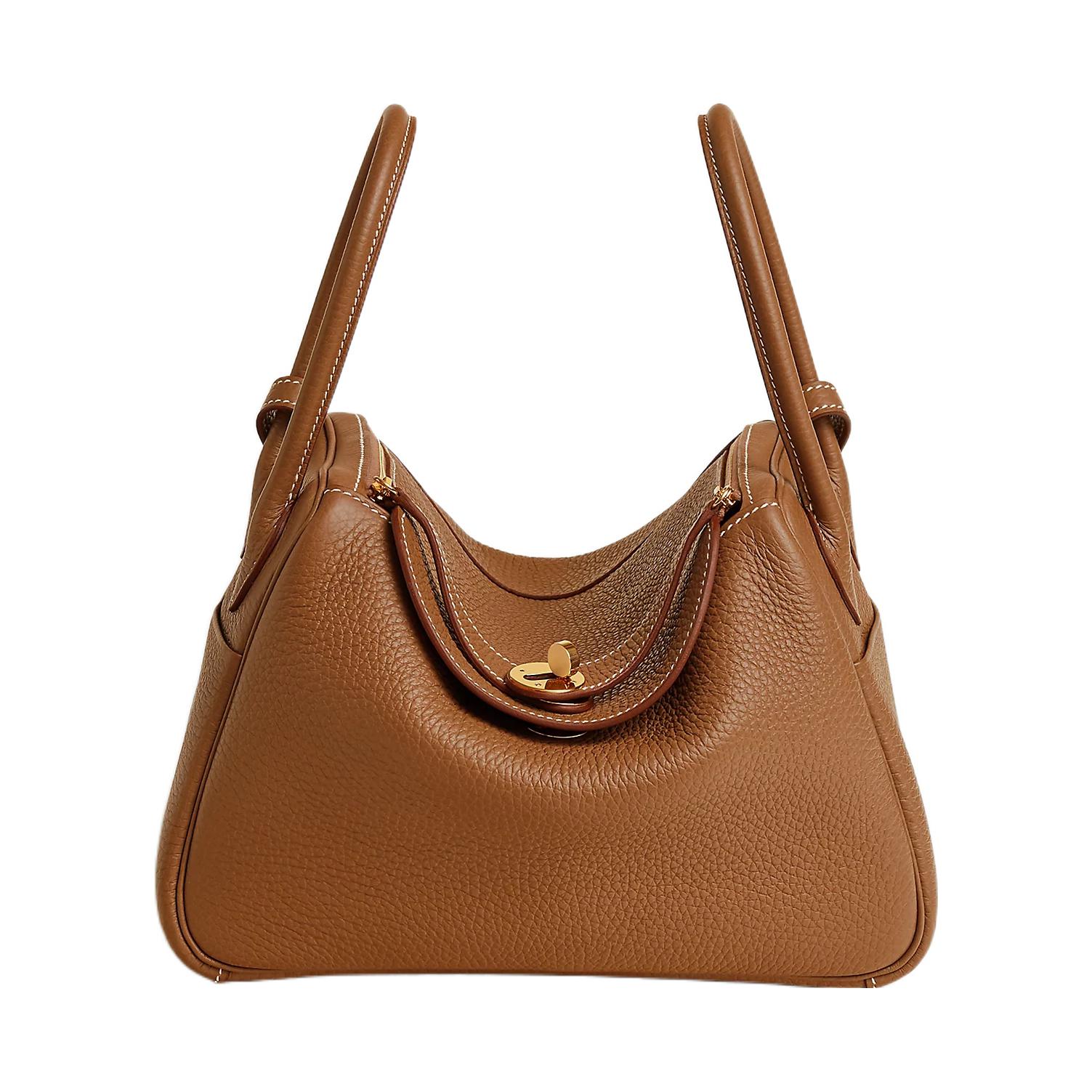 

Сумка женская Lindy Taurillon Clemence Cow Leather через плечо HERMES