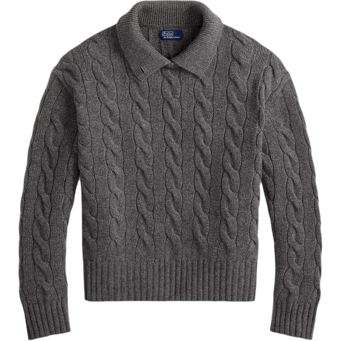 Свитер FW25 женский Polo Ralph Lauren, flannel серый