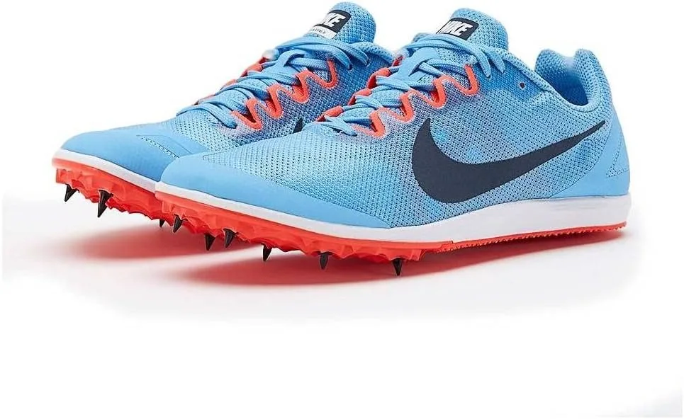 Кроссовки для легкой атлетики Nike Zoom Rival D 10 унисекс, ярко-красный/синий/синий — фото 2