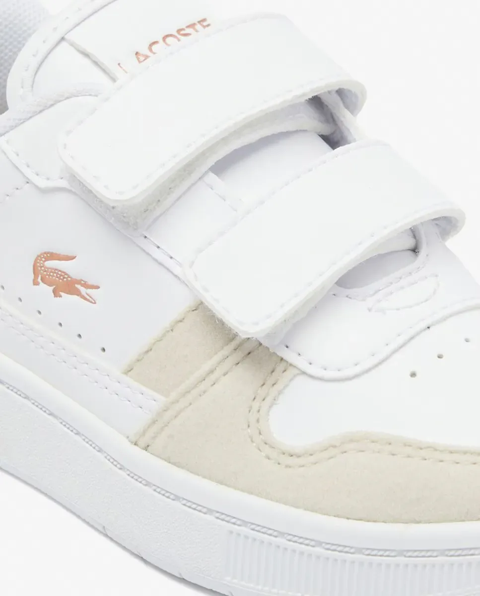 Детские спортивные кроссовки T-Clip комплект Lacoste, белый — фото 4