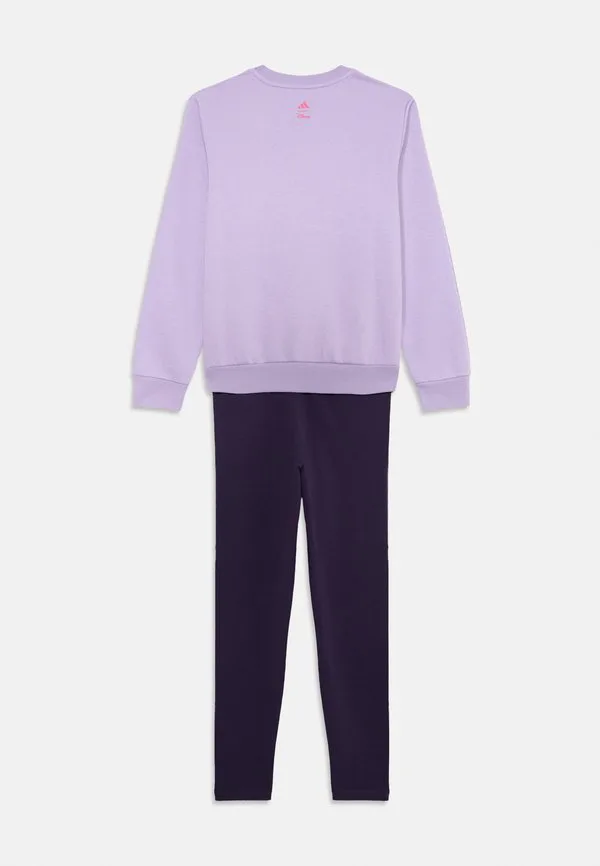 Детские леггинсы унисекс с изображением минни маус от disney Adidas Performance, Powder Plum/Pink Fusion — фото 2
