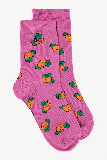 Носки детские с узором Tangerine Bobo Choses, розовый