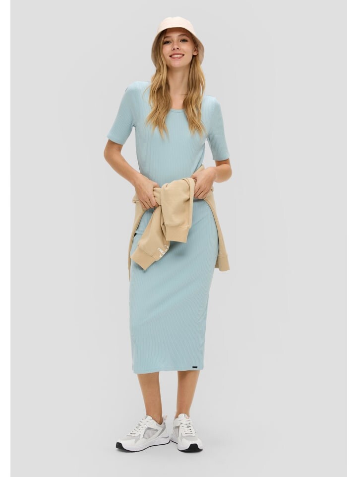 

Короткое платье QS Kleid kurz, бирюзовый