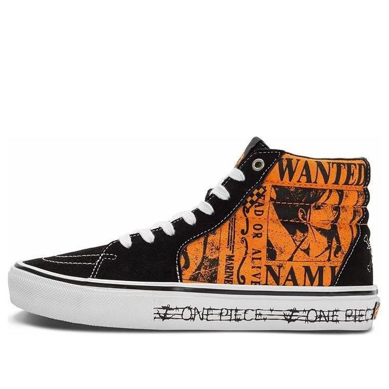 

Кеды Vans One Piece x Skate SK8-HI 'Nami', оранжевый