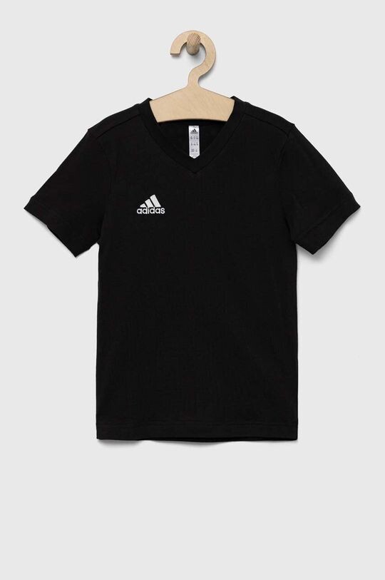 

Детская хлопковая футболка adidas Performance ENT22 TEE Y, черный