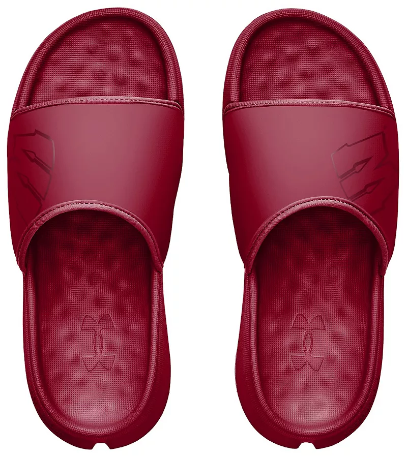 Шлепанцы Under Armour Summit Fit Sway Wisconsin, красный — фото 2