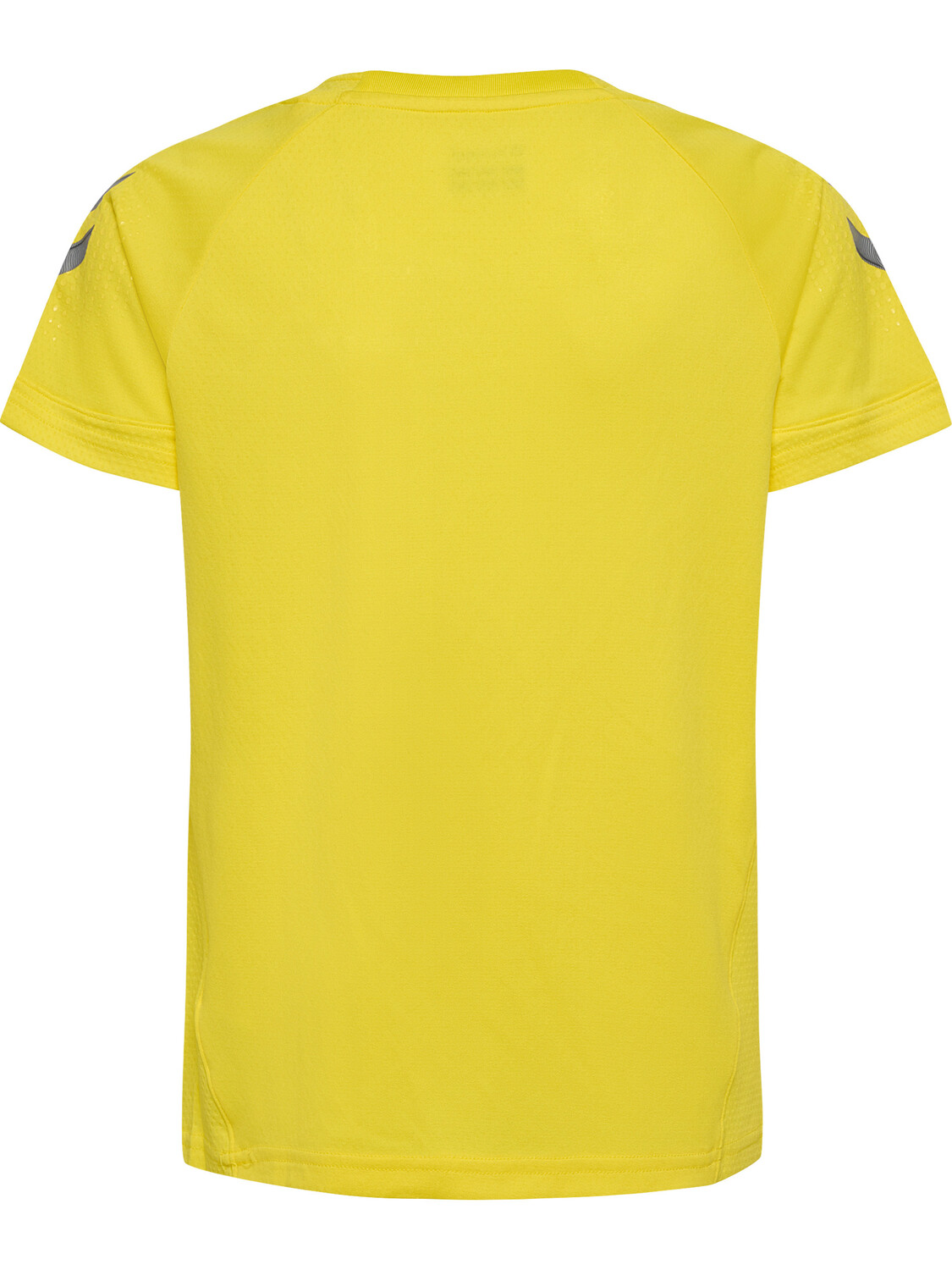 Футболка Hummel Trikot S/S Hmllead S/S Poly Jersey Kids, цвет BLAZING YELLOW — фото 2