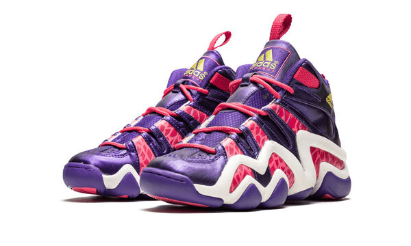 Кроссовки 8k Adidas Crazy, фиолетовый — фото 3