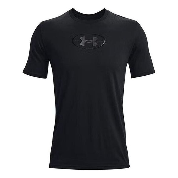 

Футболка repeat graphics t-shirt 'black' Under Armour, черный